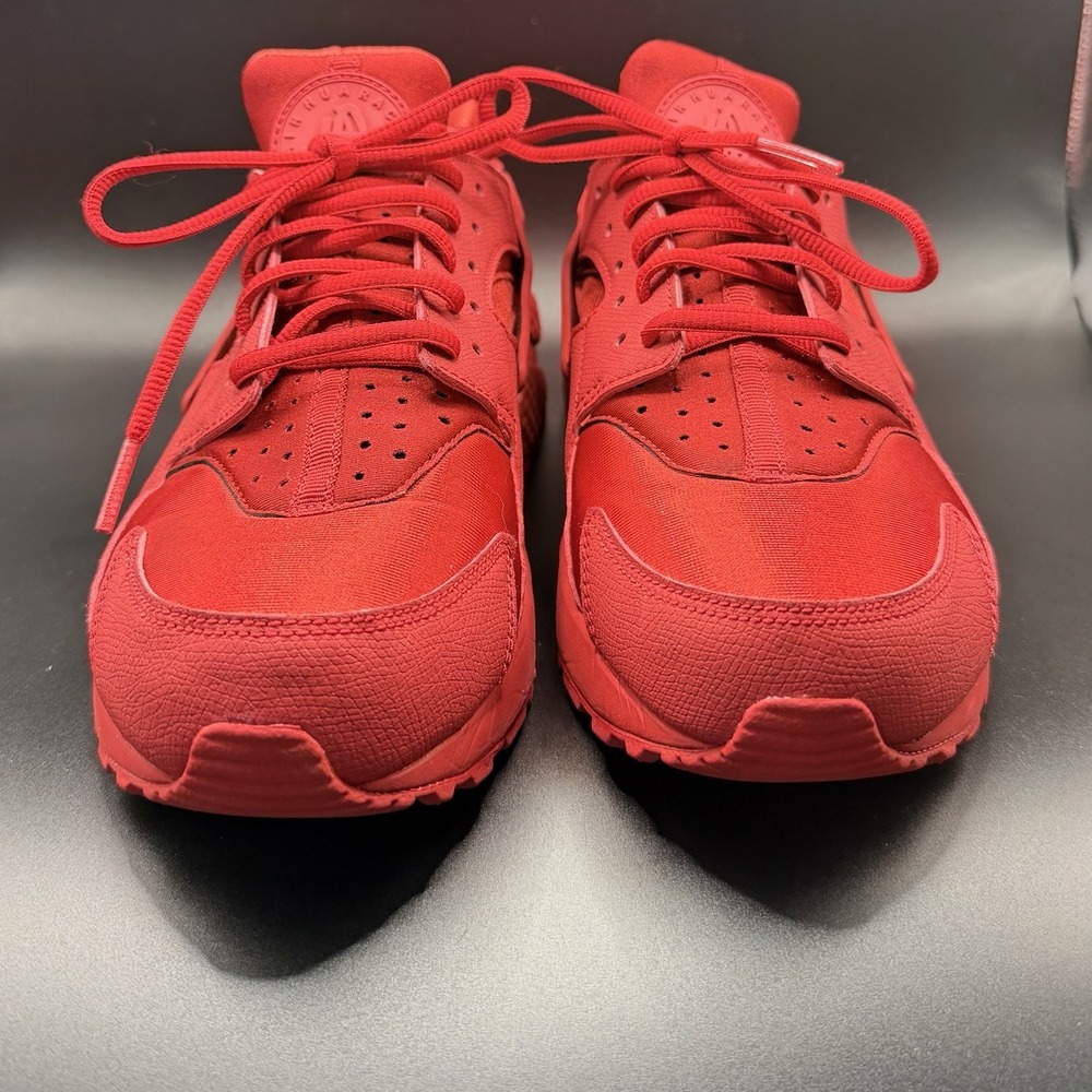 Nike Air Huarache Triple Red 634835-601 Size 8